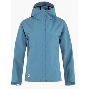 Fjallraven Hc Hydratic Trail Jacket Women's Jacket Dawn Blue Small Rain Hooded